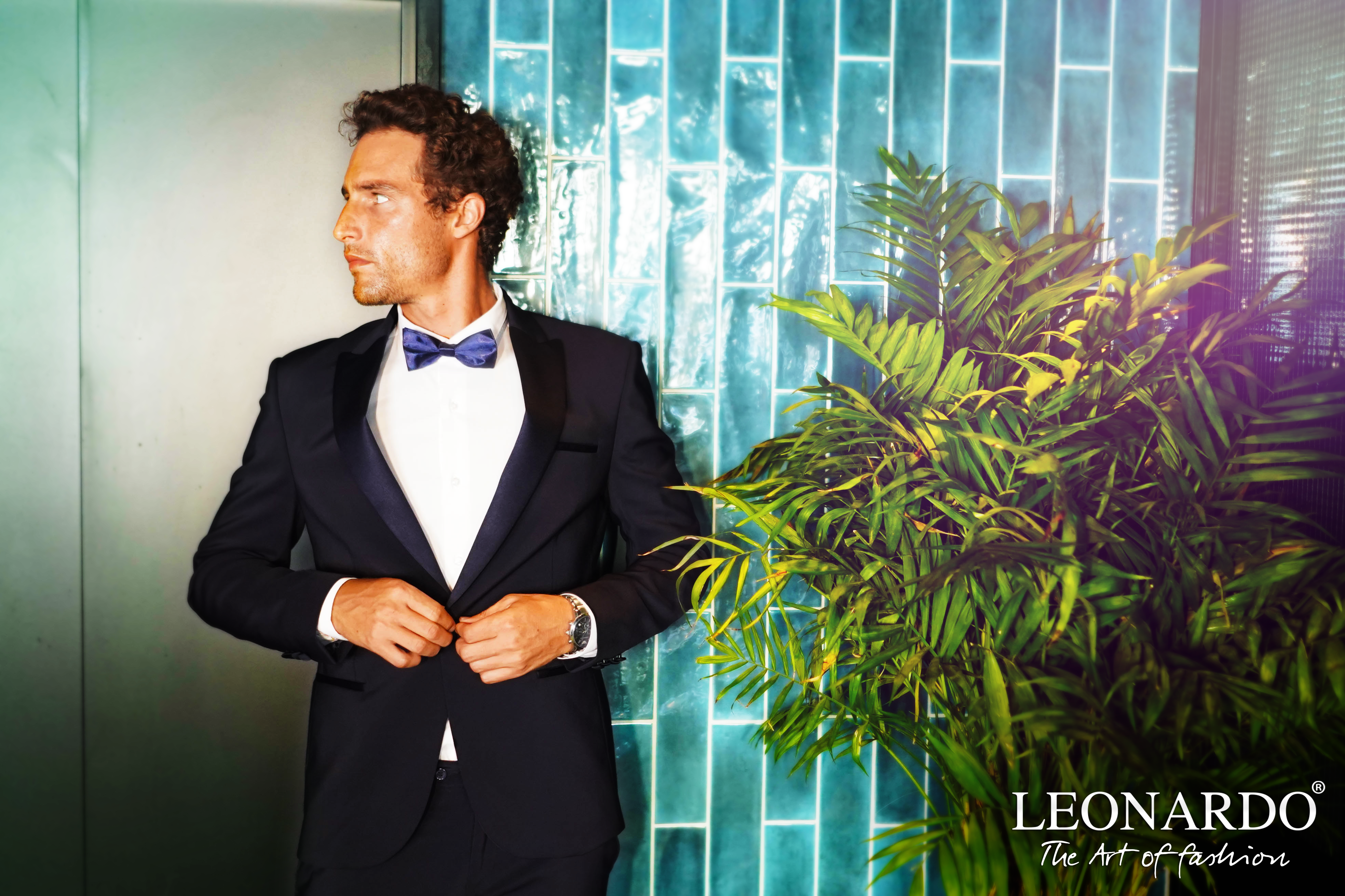 דוגמן 1 חליפה שחור מספר 2